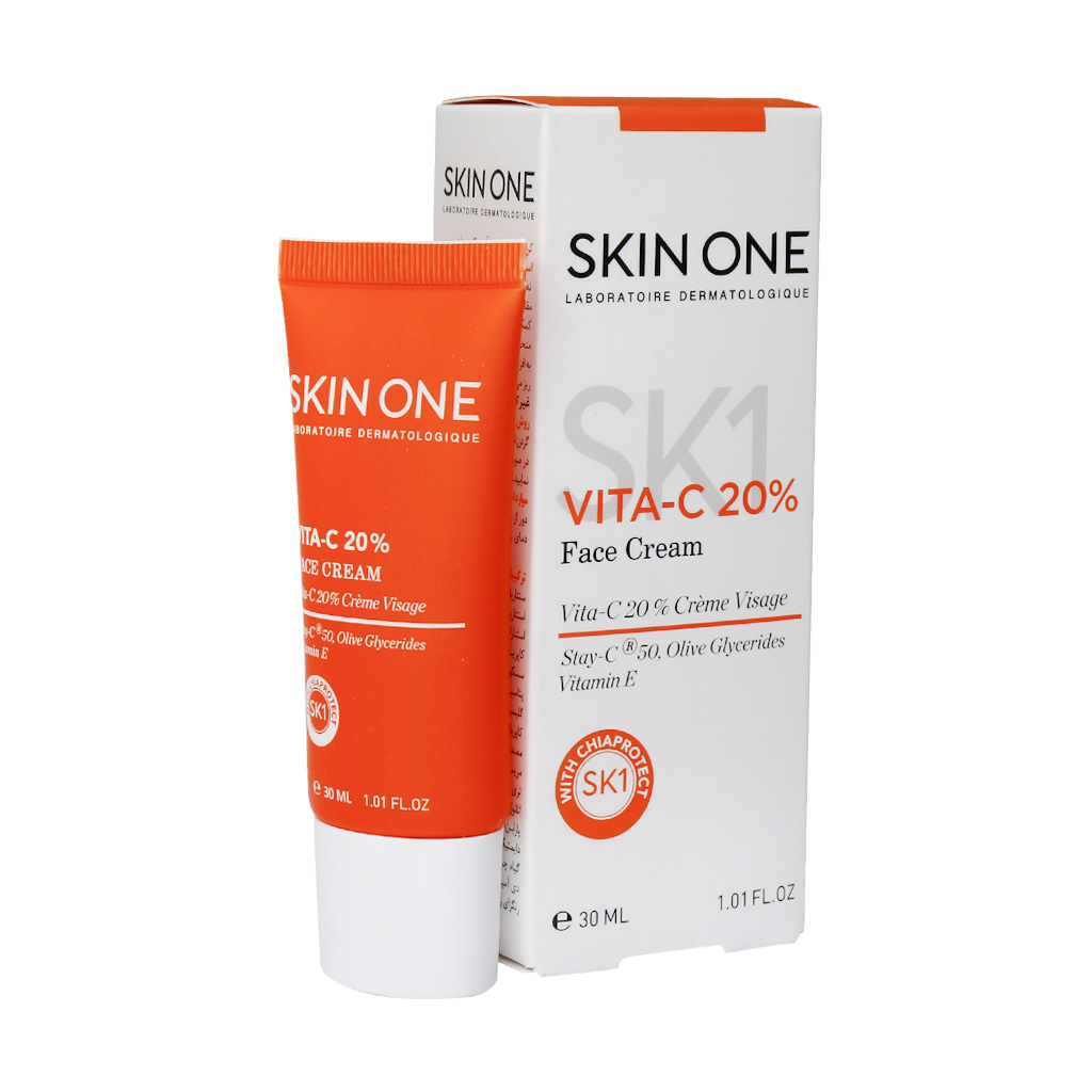 کرم صورت ویتامین سی ۲۰ درصد اسکین وان Skin One Vita-C20%